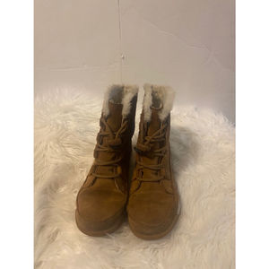 SOREL Youth Whitney II Joan Lace WP Boot Size 2